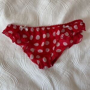 Victoria’s Secret Red Polka Dot Pantie